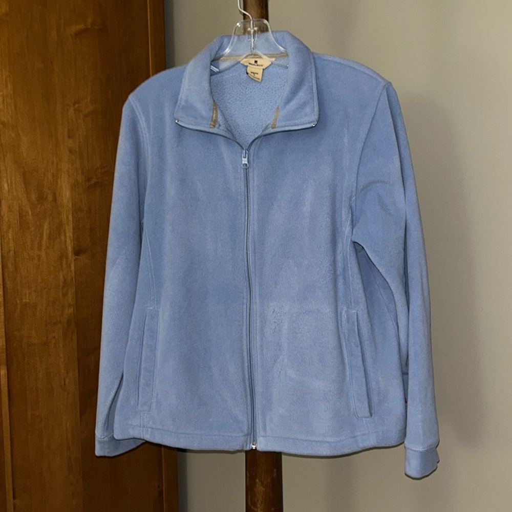Woolrich Women’s Light Blue Fleece Jacket Size S